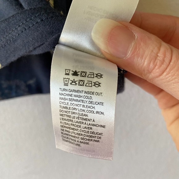 Lucky Brand L Boho Tunic Top Shirt Floral Print Stretch Square Neck - Picture 6 of 10